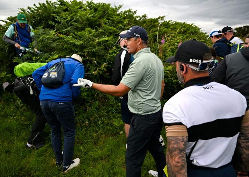 Image from: Padraig Harrington criticises the worst rule change that’s ever been made in golf, ’there is zero logic’