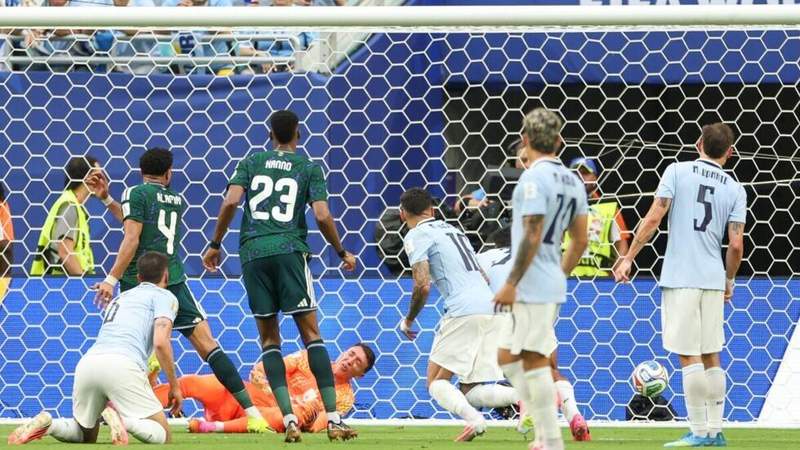 Image from: World Cup 2026: Uruguay held to draw by Saudi Arabia on day of surprises
