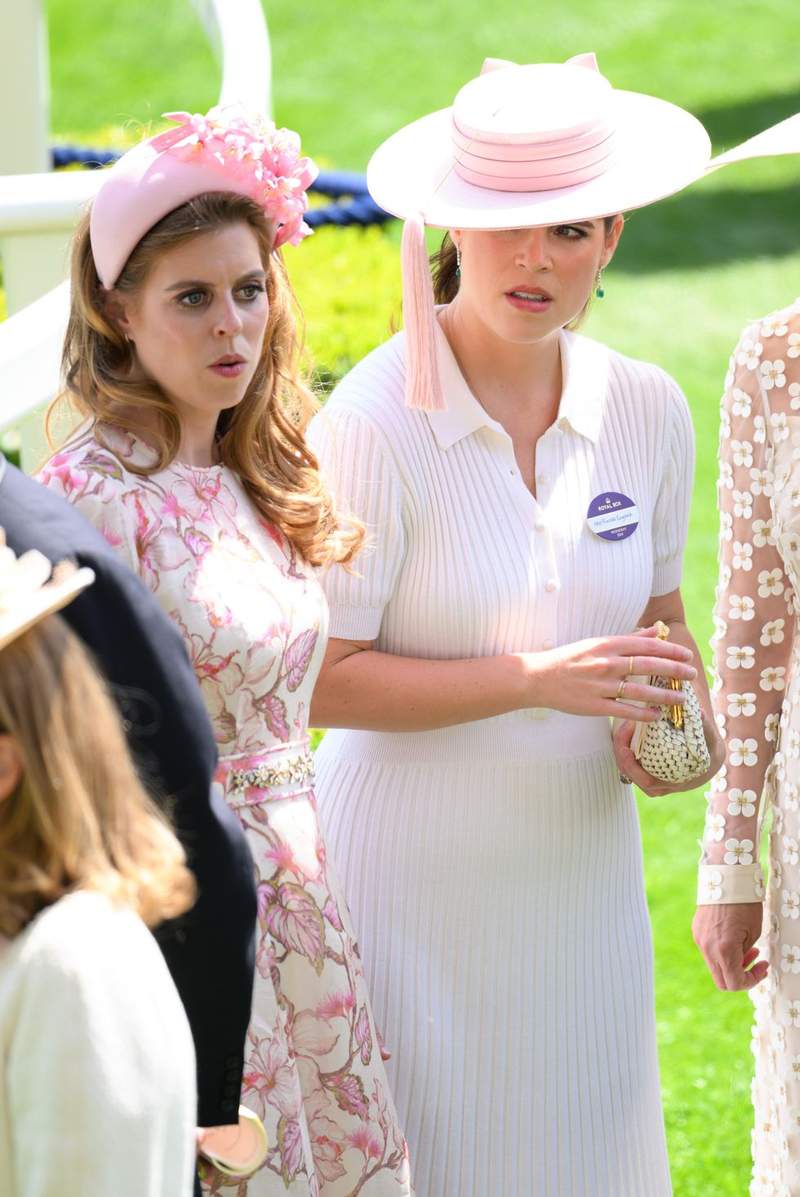 Image from: Royal fans split over whether Beatrice and Eugenie should attend Ascot