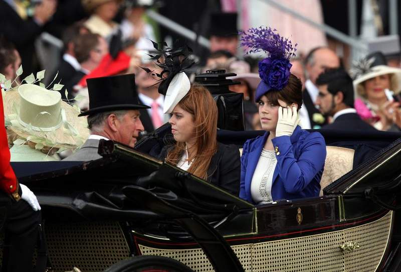 Image from: Royal fans split over whether Beatrice and Eugenie should attend Ascot