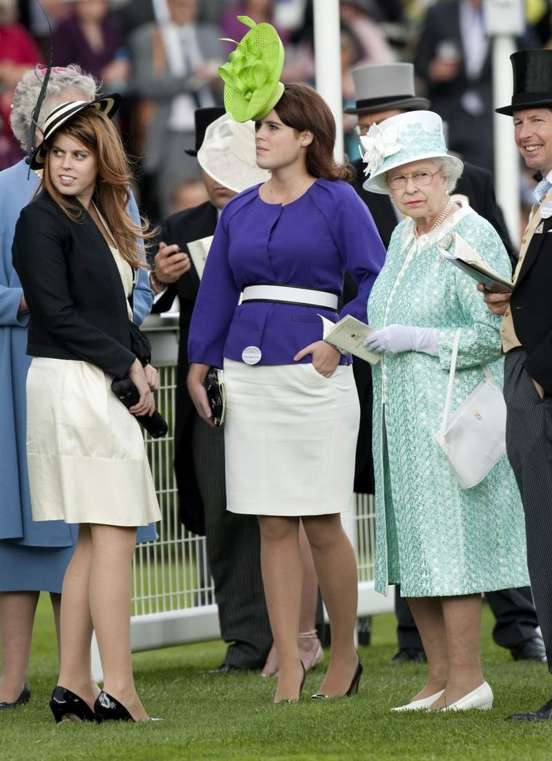Image from: Royal fans split over whether Beatrice and Eugenie should attend Ascot