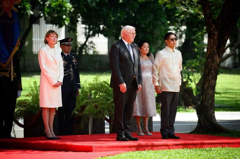 Image from: German president addresses South China Sea tensions in Philippines