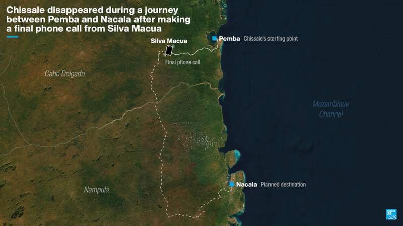 Image from: Arlindo Chissale, a disappearance in the shadows of Mozambique's security services