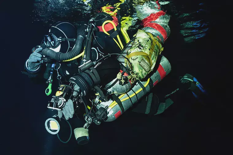 Image from: World’s Largest Underground Lake Revealed 60 Metres Beneath Namibia, With Animals Found Nowhere Else on Earth