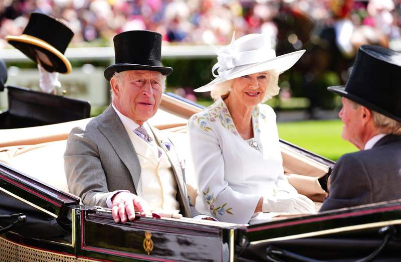 Image from: Queen Camilla's family members descend on Royal Ascot