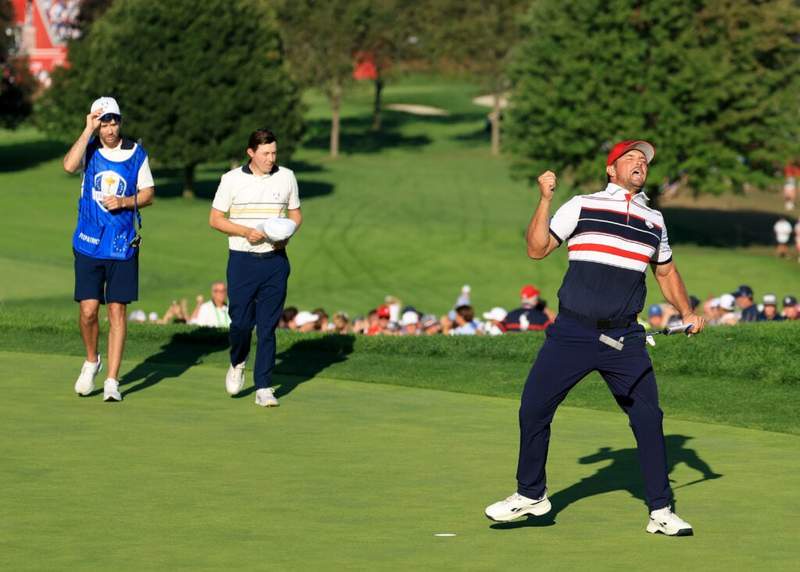 Image from: What Matt Fitzpatrick said about Bryson DeChambeau’s behavior at the Ryder Cup as they’re drawn together at the US Open