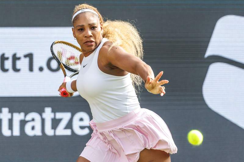 Image from: Serena Williams loses in Berlin doubles after good Wimbledon news