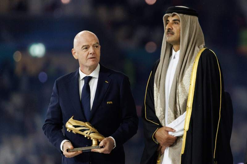 Image from: World Cup nation gives FIFA boss Gianni Infantino a private jet as $487.5m deal laid bare