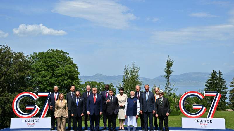Image from: Macron invites Trump to Versailles dinner as G7 summit wraps up