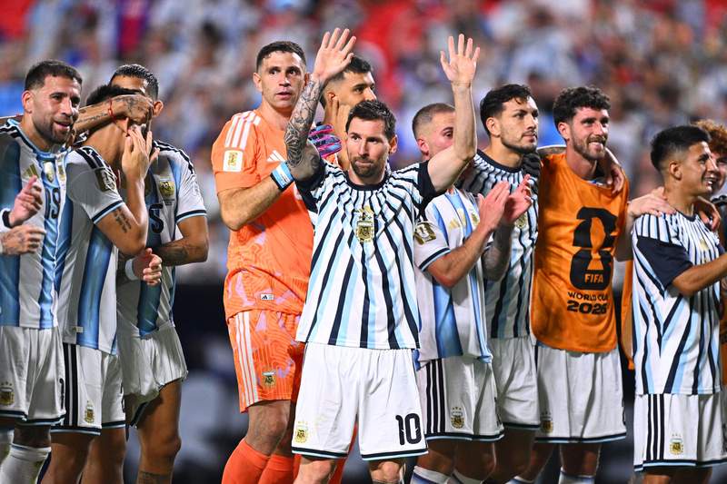 Image from: The Messi show: Football great equals record for most World Cup goals