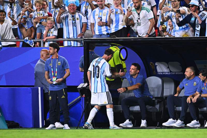 Image from: The Messi show: Football great equals record for most World Cup goals