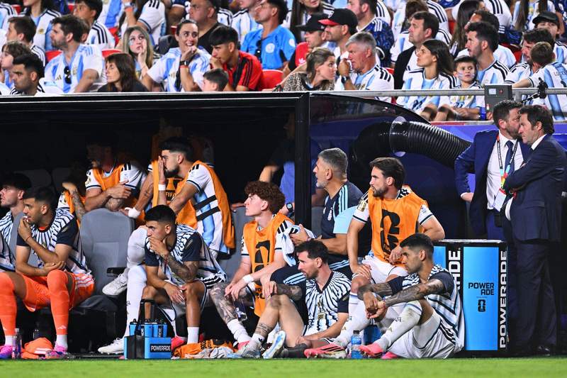 Image from: The Messi show: Football great equals record for most World Cup goals
