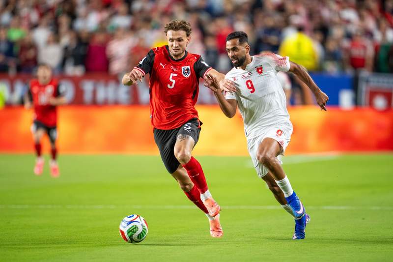 Image from: Austria make World Cup return with win over debutants Jordan