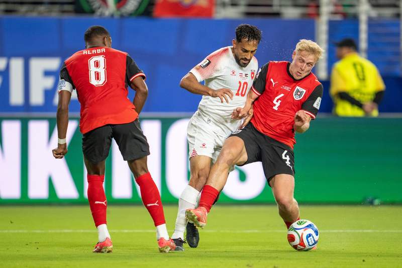 Image from: Austria make World Cup return with win over debutants Jordan