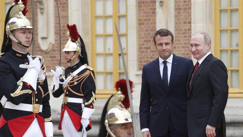 Image from: In pictures: The Palace of Versailles, Macron's beloved soft power tool