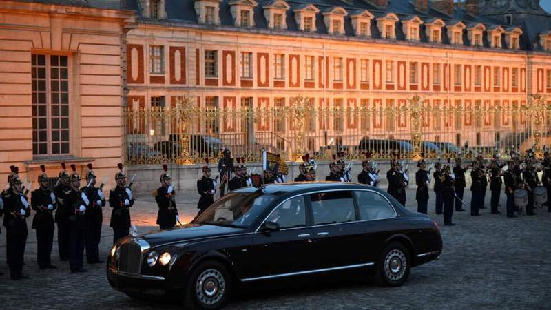 Image from: In pictures: The Palace of Versailles, Macron's beloved soft power tool