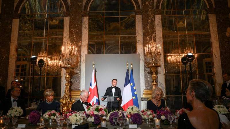 Image from: In pictures: The Palace of Versailles, Macron's beloved soft power tool