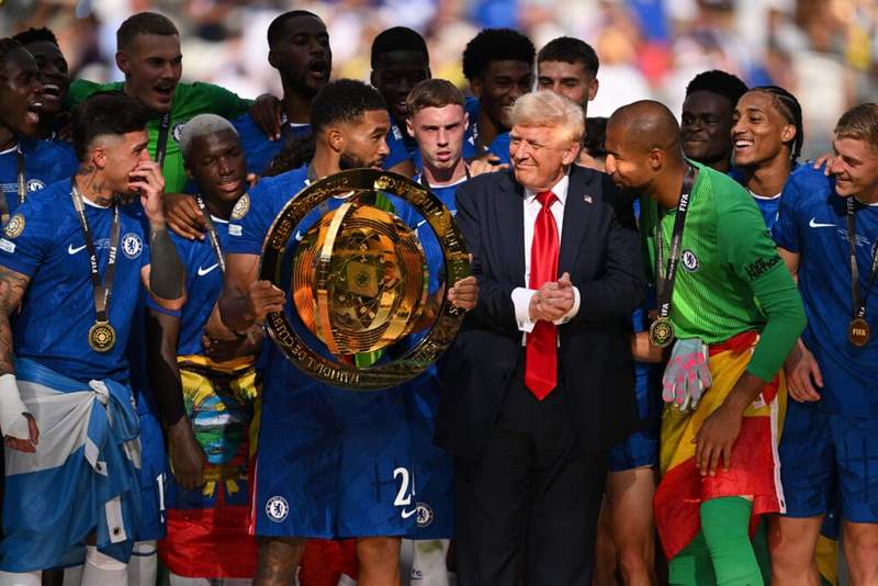 Image from: Simon Jordan sends blunt Donald Trump message over possible World Cup final role