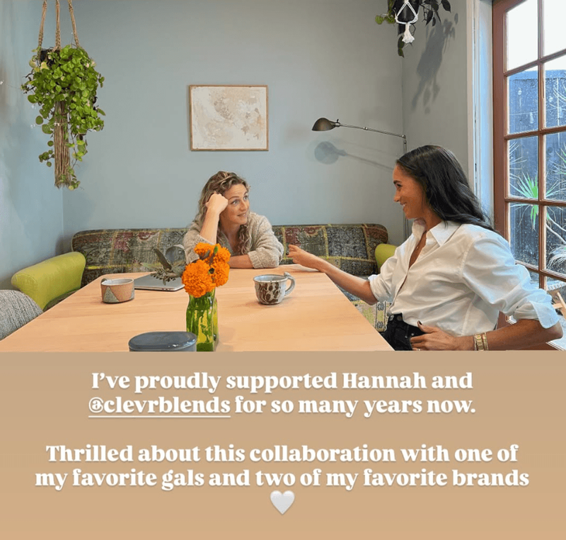 Image from: Meghan announces new partnership with company close to her heart