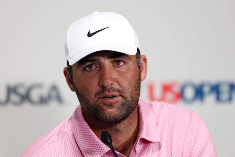 Image from: What Scottie Scheffler shot during nine-hole practice round at Shinnecock two days before the US Open
