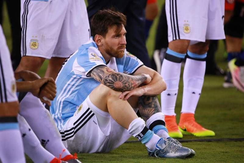 Image from: Why Lionel Messi retired in 2016 and what made Argentina star change his mind