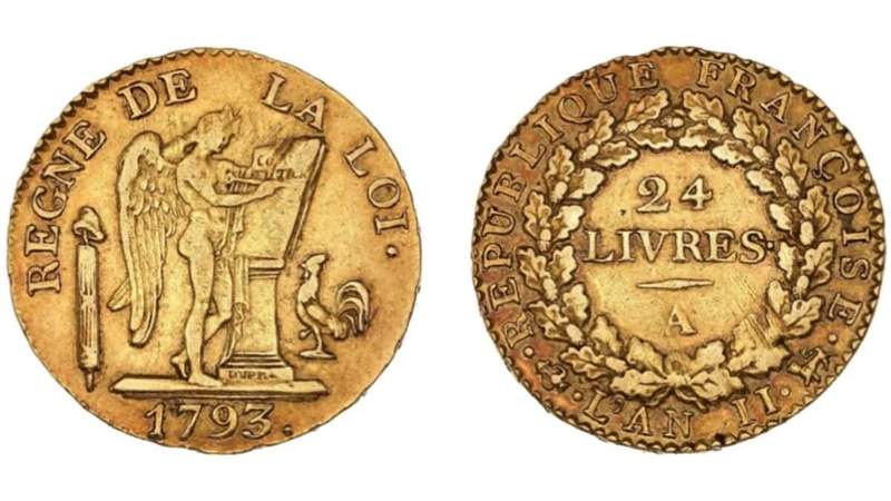 Image from: A Notary Found More Than 1,000 Gold Coins Inside a Forgotten House Wall in France Worth Nearly $3.5 Million
