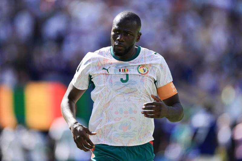 Image from: Senegal captain Kalidou Koulibaly ‘does not understand’ as he hits out at World Cup travel ban