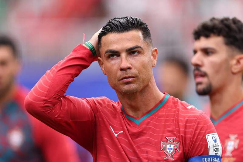 Image from: Cristiano Ronaldo breaks all-time World Cup record one second into Portugal vs DR Congo