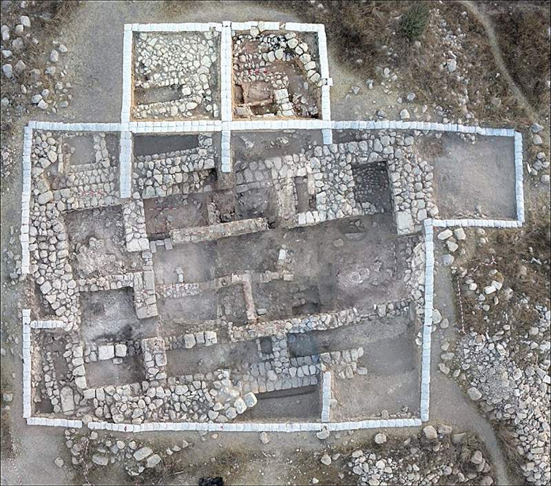 Image from: Archaeologists Found This 750-Kilogram Stone Buried Inside a Mansion 2,700 Years Ago