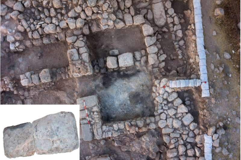 Image from: Archaeologists Found This 750-Kilogram Stone Buried Inside a Mansion 2,700 Years Ago