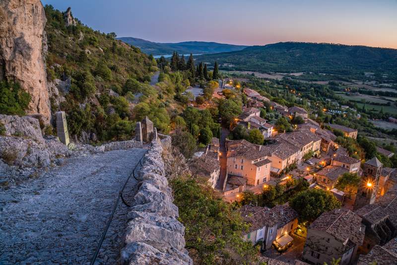 Image from: In France, this charming village is the most picturesque stop on your next trip down south (it won an award as the most beautiful village in France!)