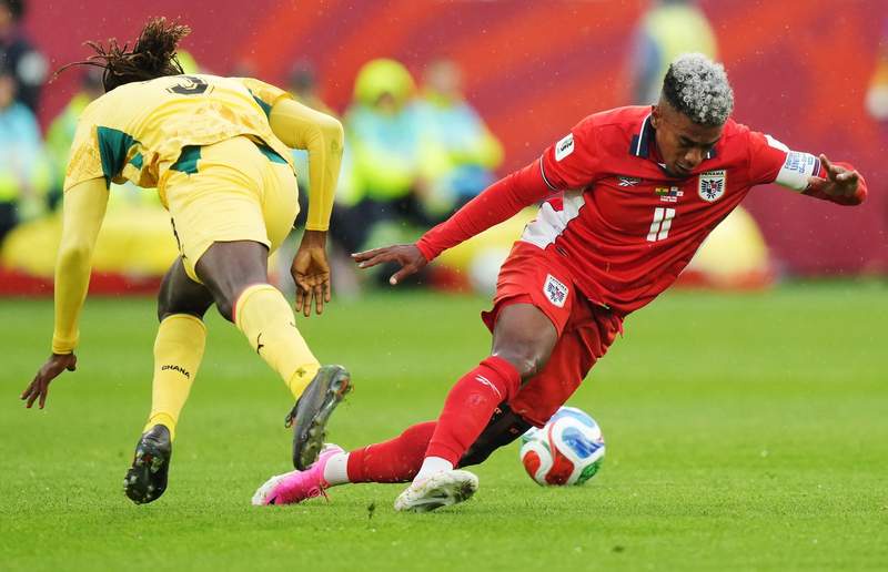 Image from: Ghana score last-gasp goal to claim 1-0 win against Panama
