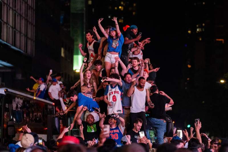 Image from: New York announces custom items for Knicks Championship parade, fans ‘guarantee’ they’ll be ‘stolen’
