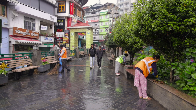 Image from: Gangtok's cleanliness model shows how civic discipline can become a way of life