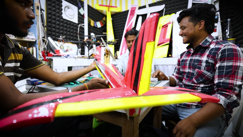 Image from: From a small room to the skies: Ranchi youths turn passion into innovation