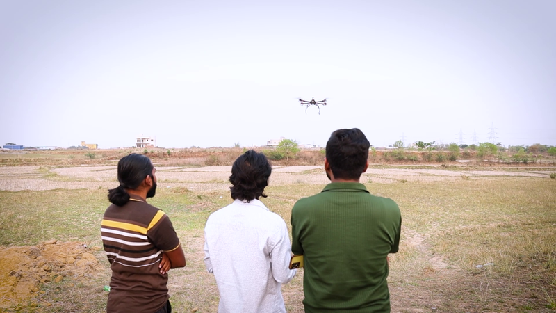 Image from: From a small room to the skies: Ranchi youths turn passion into innovation