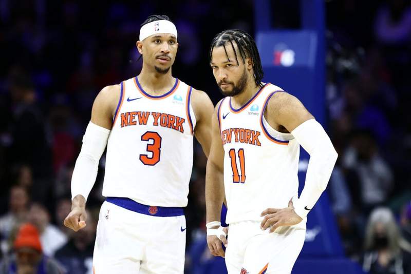 Image from: Jalen Brunson calls out Josh Hart’s ‘hella weird’ pitching technique at Yankee Stadium