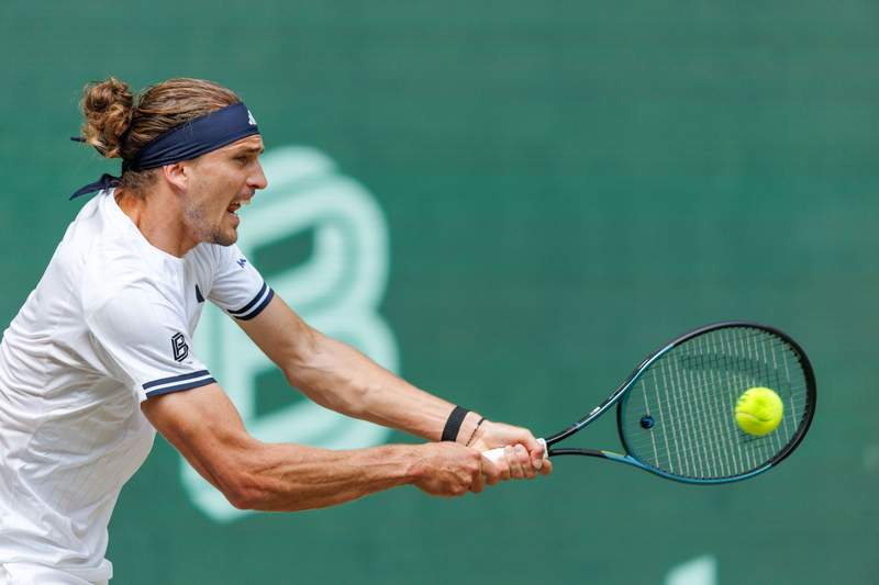 Image from: Zverev into Halle quarters where Shelton and Fritz also meet again