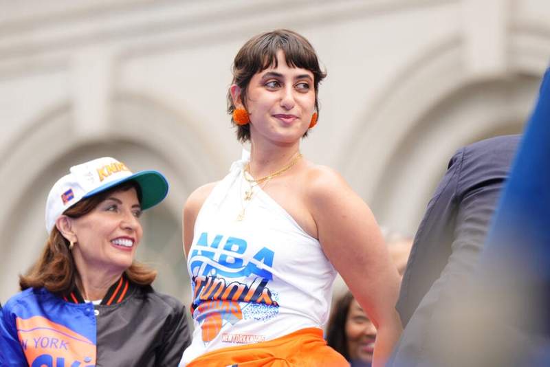 Image from: Who is Zohran Mamdani’s wife? Meet Rama Duwaji, the activist who joined mayor at Knicks celebrations