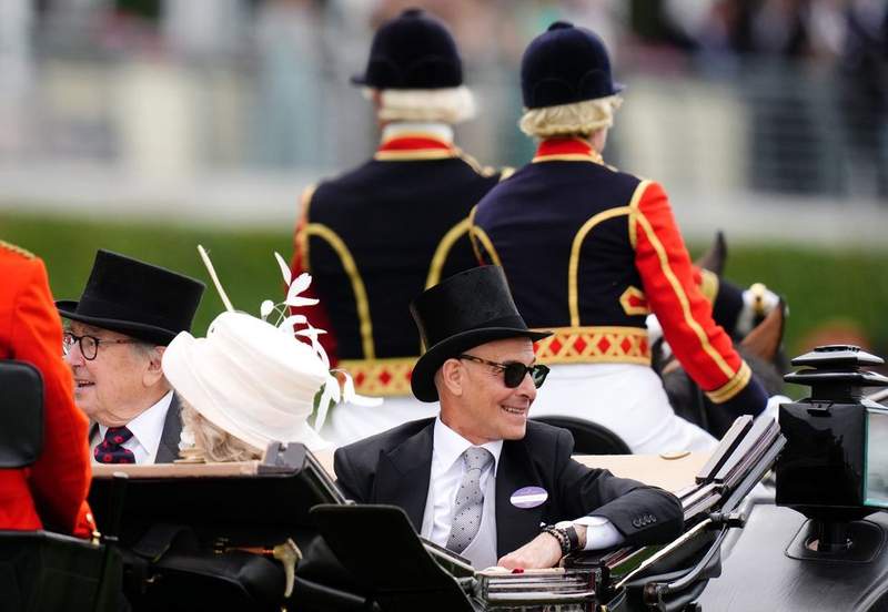 Image from: King Charles and Queen Camilla joined by Hollywood star in Royal Ascot procession