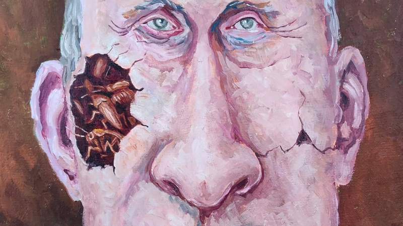 Image from: Mighty is the paintbrush: Semyon Skrepetsky, the Russian dissident artist shot and killed in Poland