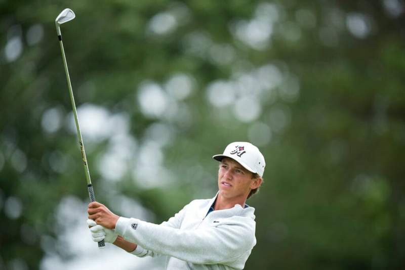 Image from: Padraig Harrington comments on what 17-year-old Miles Russell was like as a playing partner at the US Open