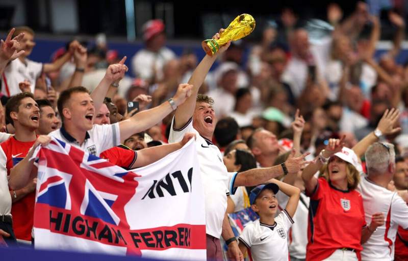 Image from: US soccer fan has seen 14 countries at the World Cup and says one nation’s fans are the ‘best by far’