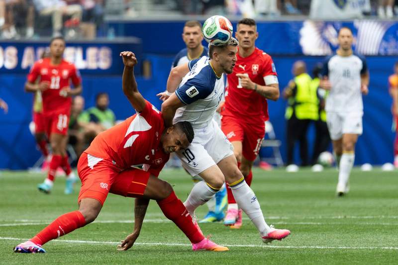 Image from: Substitutes Manzambi and Vargas lead Swiss 4-1 past Bosnia