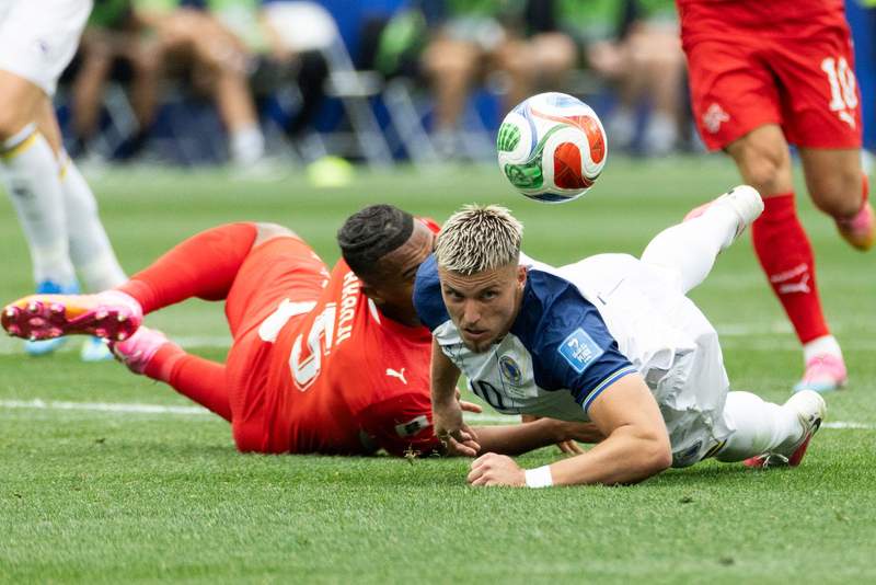 Image from: Substitutes Manzambi and Vargas lead Swiss 4-1 past Bosnia