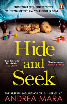 Image from: This thriller takes us on a wild journey as a single mother-of-two embarks on the most extreme game of hide-and-seek (it’s been recommended by Shari Lapena!)