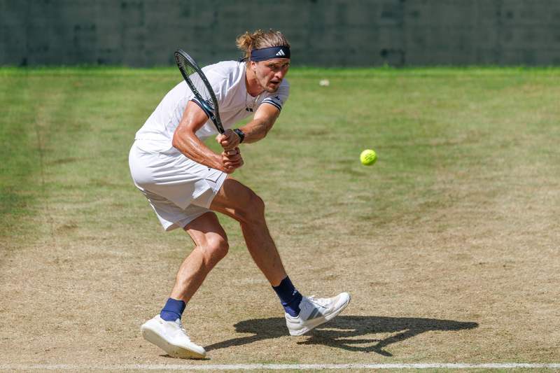 Image from: Zverev needs tie-breaks to make Halle semis as Fritz beats Shelton