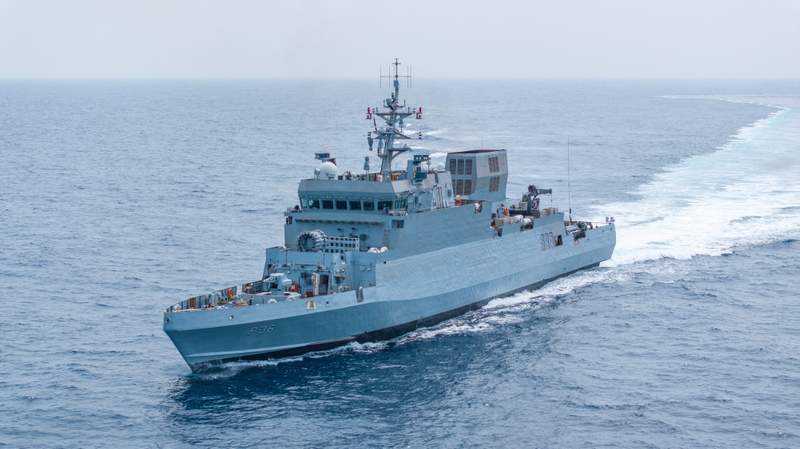 Image from: Dunagiri, Sanshodhak and Agray: Navy to commission 3 indigenously built frontline warships on June 21