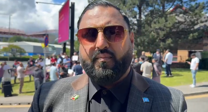 Image from: Pakistan's crackdown in PoJK sparks diaspora outrage as UK Kashmiri activists raise alarm