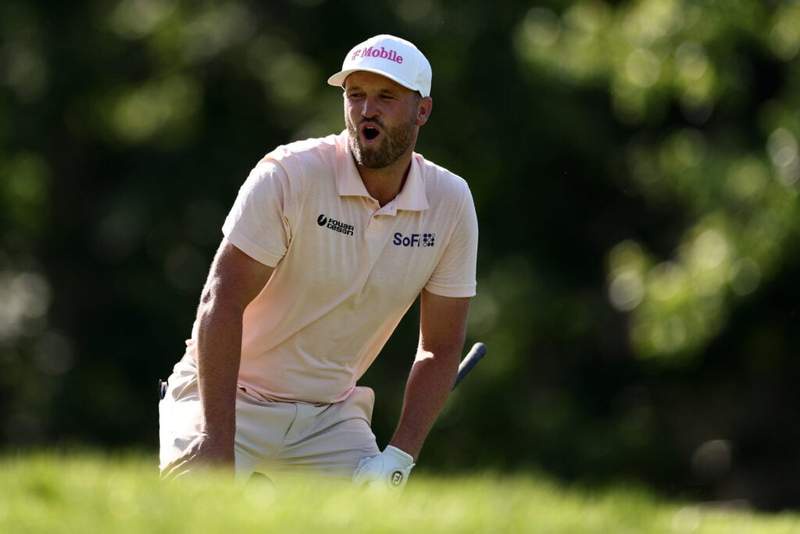 Image from: Wyndham Clark makes history at Shinnecock and sets new record after his second round at the US Open